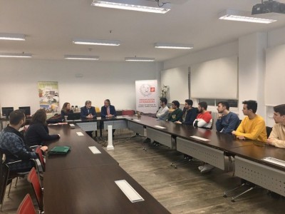 Presentación de la Demarcación en la Escuela Politécnica de Cáceres 29-01-2020
