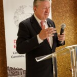 Intervención del decano de la Demarcación de Extremadura del CICCP. José Manuel Blanco Segarra